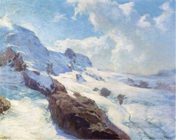 雲の領域の風景 エドワード・ヘンリー・ポットハスト Oil Paintings